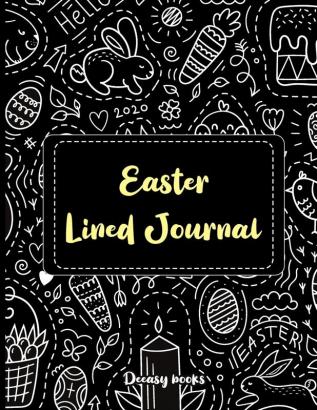 Easter Lined Journal