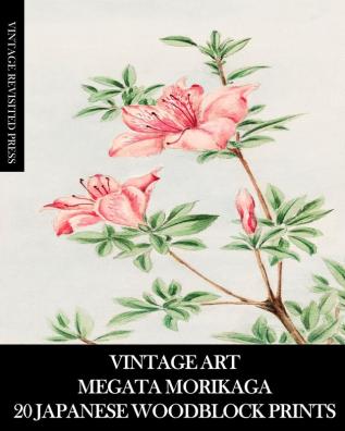 Vintage Art: Megata Morikaga 20 Japanese Woodblock Prints: Ukiyo-e Ephemera for Framing Collage and Junk Journals