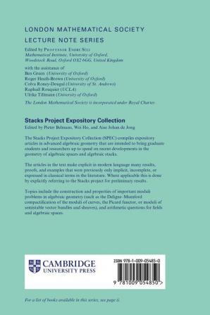 Stacks Project Expository Collection