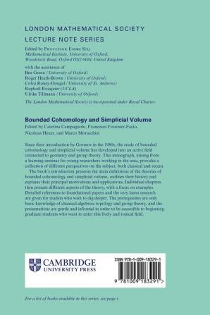 Bounded Cohomology and Simplicial Volume