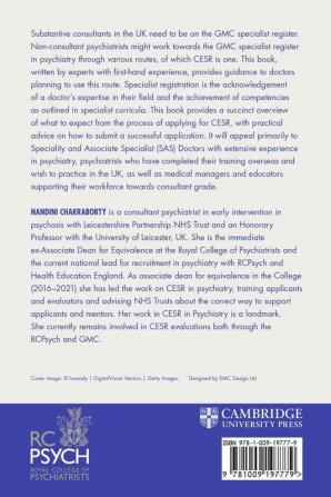 The Non-training Route to the Specialist Register in Psychiatry