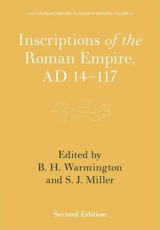 Inscriptions of the Roman Empire AD 14–117