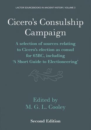 Cicero's Consulship Campaign