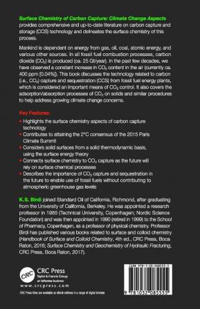 Surface Chemistry of Carbon Capture