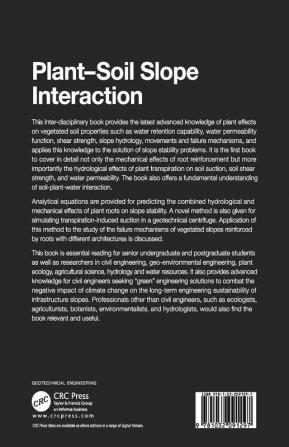 Plant-Soil Slope Interaction