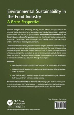 Environmental Sustainability in the Food Industry