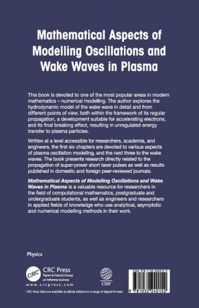 Mathematical Aspects of Modelling Oscillations and Wake Waves in Plasma