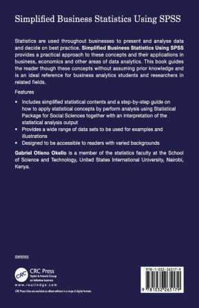 Simplified Business Statistics Using SPSS