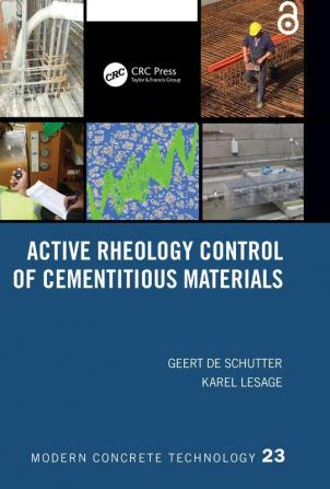 Active Rheology Control of Cementitious Materials