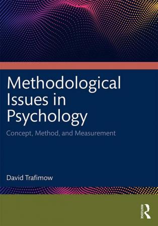 Methodological Issues in Psychology