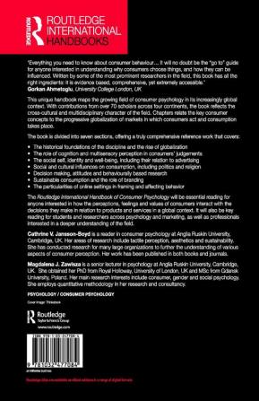 Routledge International Handbook of Consumer Psychology