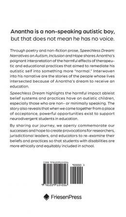 Speechless Dream: Narratives on Autism Inclusion and Hope