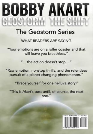 Geostorm The Shift: A Post-Apocalyptic EMP Survival Thriller: 1