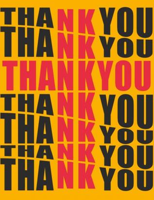 Thank You Christian Inspirational Notebook: 100 Pages 8.5 X 11 Wide Ruled Line Paper