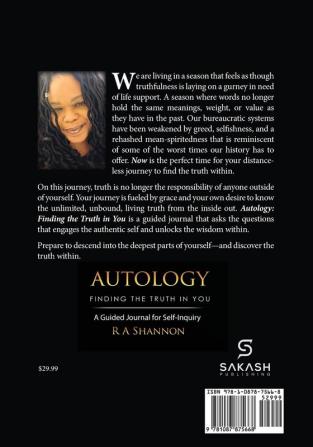 Autology: Finding the Truth in You: A Guided Journal for Self-Inquiry