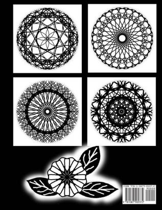 Mandalas adult coloring book: Advanced Patterns animals & flowers