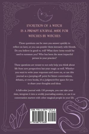 Evolution of a Witch: 150 Journal Prompts for Witches