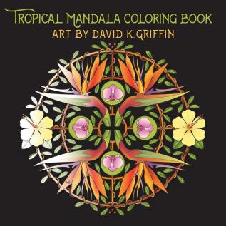 Tropical Mandala Coloring Book