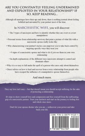 Narcissistic Wife Learn to Master the Covert Narcissistic Personality Disorder in a Spouse No longer Be a Victim of Narcissistic Abuse in your Marriage