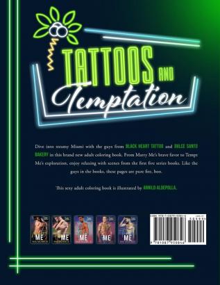 Tattoos and Temptation: The Official Coloring Book