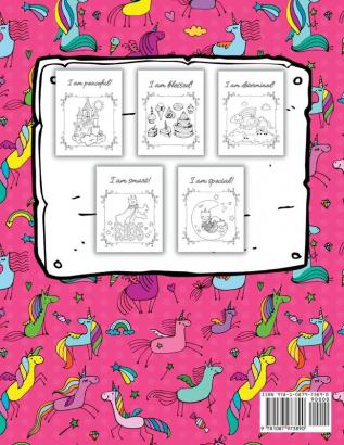 I am beautiful smart blessed loved brave strong! and so much more! A Coloring Book for Girls