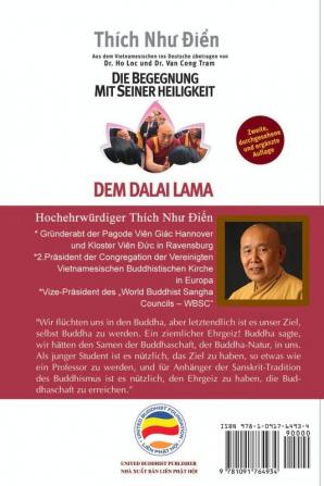 Die Begegnung Mit Seiner Heiligkeit Dem Dalai Lama