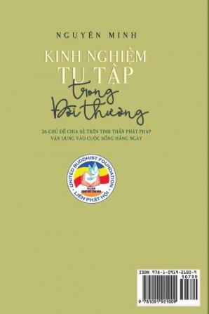 Kinh nghiệm tu tập trong đời thường: 26 chủ đề chia sẻ trên tinh thần Phật pháp ... vào cuộc sống hằng ngày