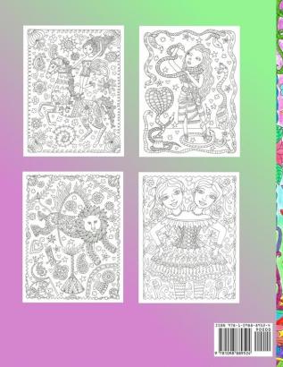 Circus coloring book