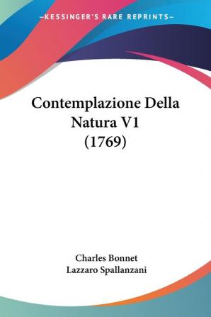 Contemplazione Della Natura: 1