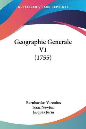 Geographie Generale V1 (1755)