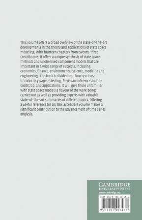 State Space and Unobserved Component Models