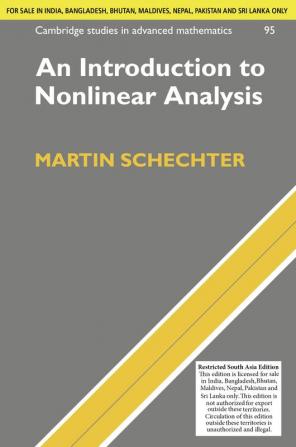 An Introduction to Nonlinear Analysis