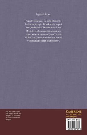 Christian Morals