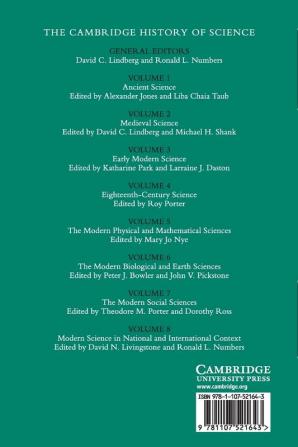 The Cambridge History of Science: Volume 2 Medieval Science