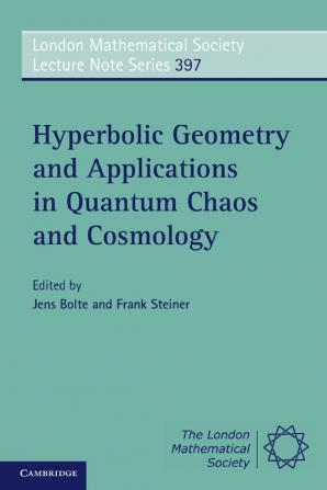 Hyperbolic Geometry and Applications in Quantum Chaos and Cosmology