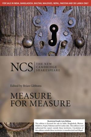 Measure for Measure (The New Cambridge Shakespeare) Updated Edition (South Asia Edition)