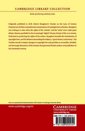 Treatise on the Laws of Literary Property