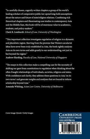 Regulating Religion in Asia