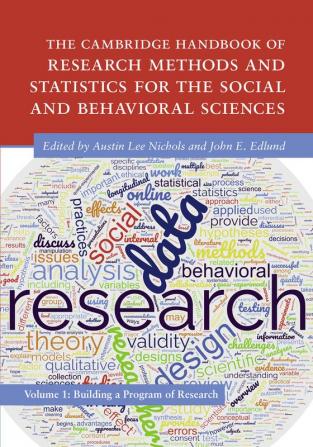 The Cambridge Handbook of Research Methods and Statistics for the Social and Behavioral Sciences