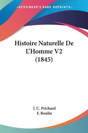 Histoire Naturelle De L'Homme V2 (1845)