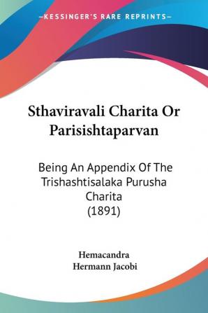 Sthaviravali Charita Or Parisishtaparvan