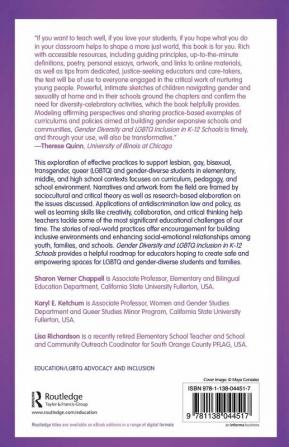 Gender Diversity and LGBTQ Inclusion in K-12 Schools