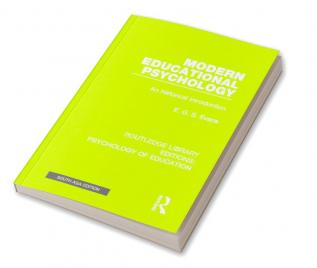 Modern Educational Psychology