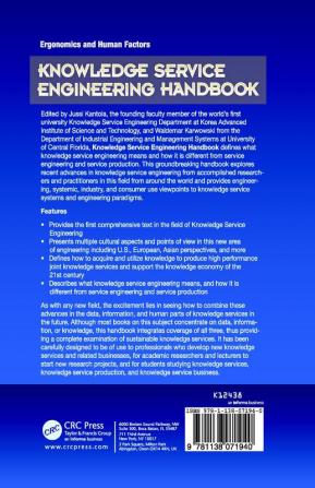 Knowledge Service Engineering Handbook