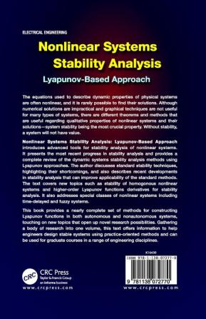 Nonlinear Systems Stability Analysis