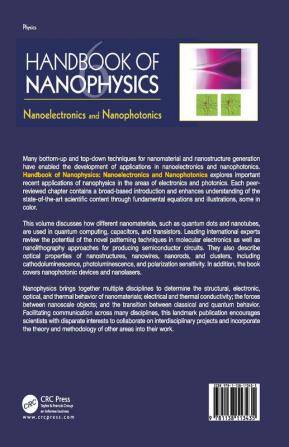 Handbook of Nanophysics