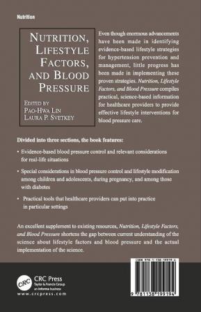 Nutrition Lifestyle Factors and Blood Pressure