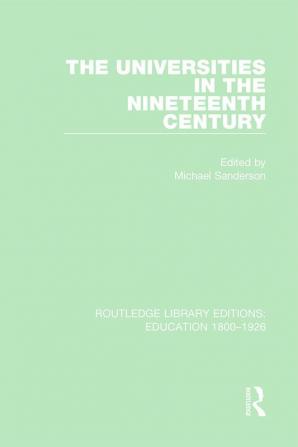 Universities in the Nineteenth Century