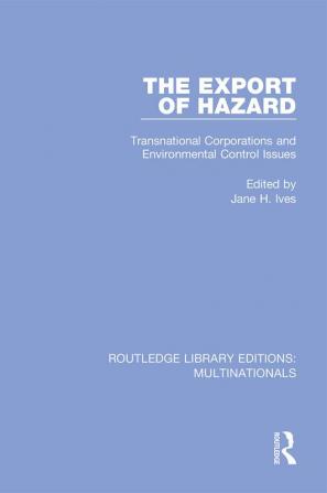 Export of Hazard