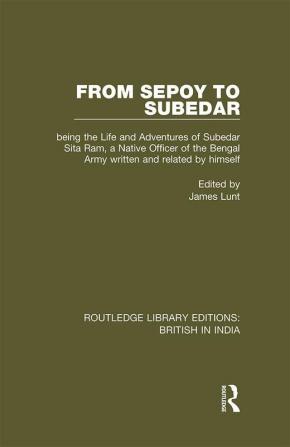 From Sepoy to Subedar